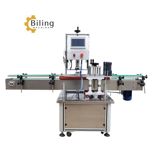 4 Wheel Bottle Screw Capping Machine-Biling machine