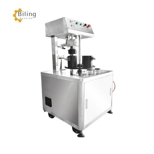 Automatic Rotary Vacuum Screw Capping Machine for Can-detail image-3-biling machinery