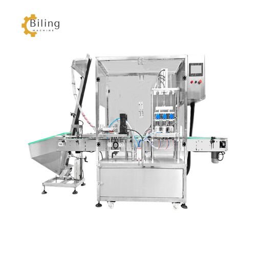 Rotary Vacuum Screw Capping Machine for Bottle detail image-3-Biling Machine