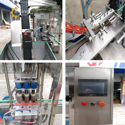 Rotary Vacuum Screw Capping Machine for Bottle service